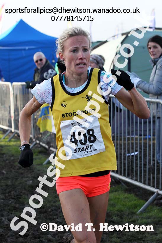 Senior womens Northern Cross Country  Championships, Pontefract. Photo: David T. Hewitson/Sports for All Pics